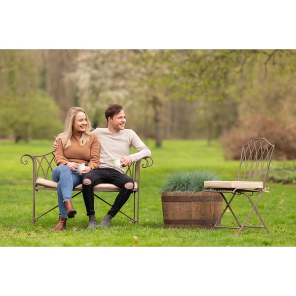 Pruun metallist aiapink - Esschert Design-image-1