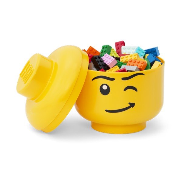 Plastist laste hoiukast Head - LEGO®-image-2
