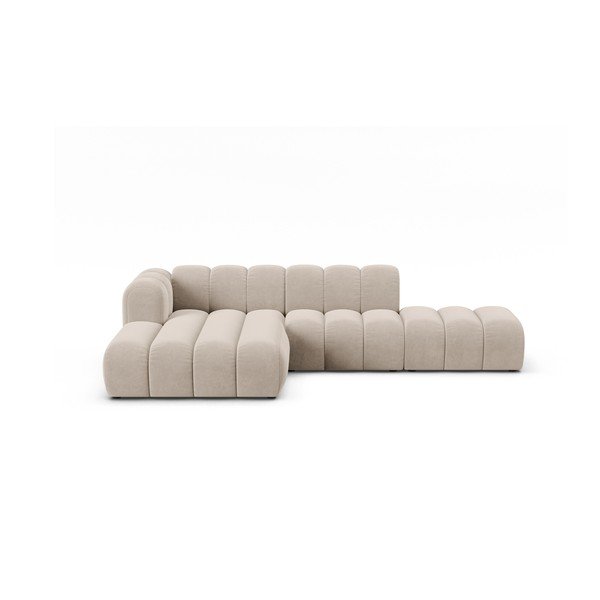 Beež nurgadiivan (vasakpoolne nurk) Lupine - Micadoni Home