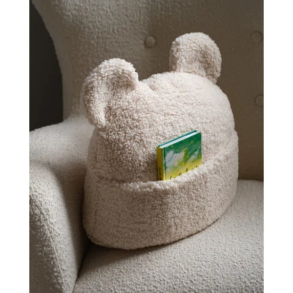 Kreem bukleekangast laste diivanipadi Teddy Pouch - Wigiwama-image-1