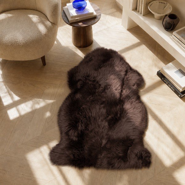Tume pruun lambanahk, 50x85 cm Lambskin – House Nordic-image-1
