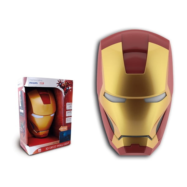 Nástěnné LED svítidlo Tnet Marvel Iron Man