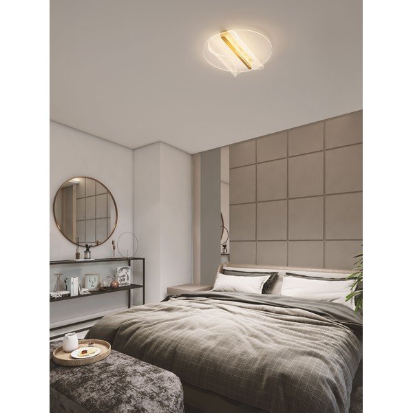 Alumiiniumist hämardatav LED-laevalgusti kuldses värvitoonis 55x45 cm Valentin - Nova Luce-image-2