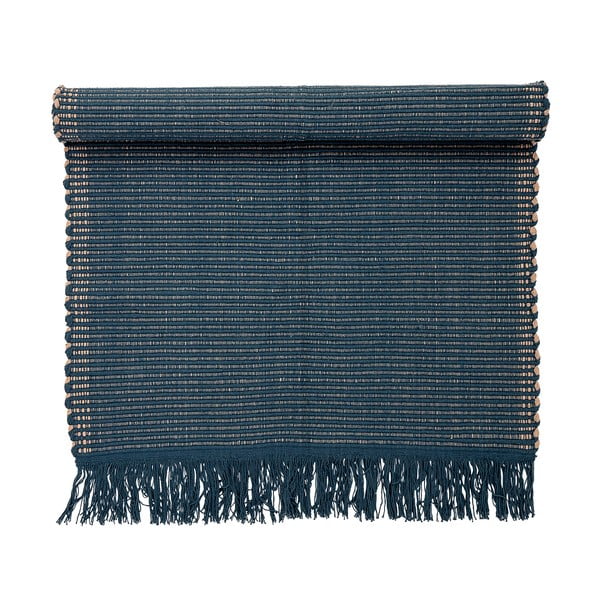 Tumesinine puuvillane vaip Kids, 80 x 160 cm - Bloomingville Mini-image-2