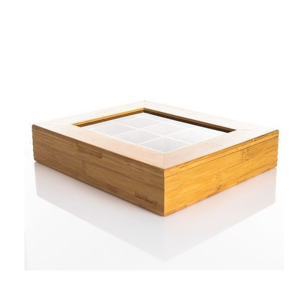 Bambusový box na čaj Clemer
