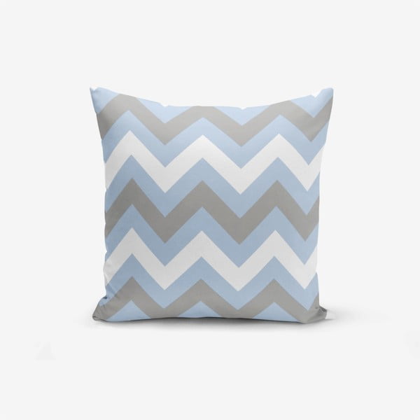 Padjapüür Zigzag sinine, 45 x 45 cm - Minimalist Cushion Covers