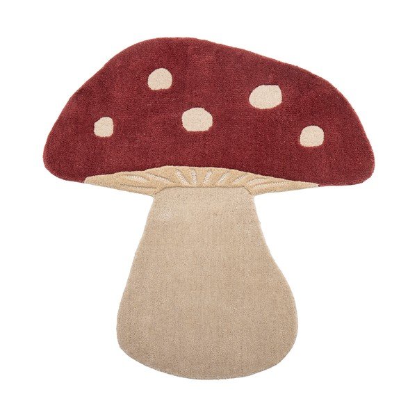 Punane villane lastevaip 85x90 cm Mushroom - Bloomingville Mini