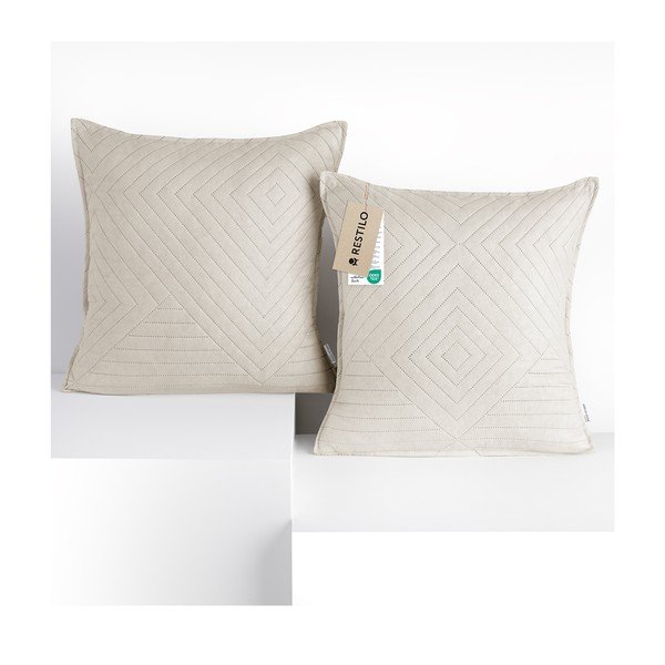 Mikrokiust padjakatted 2tk komplektis 45x45 cm Softa - Restilo-image-3