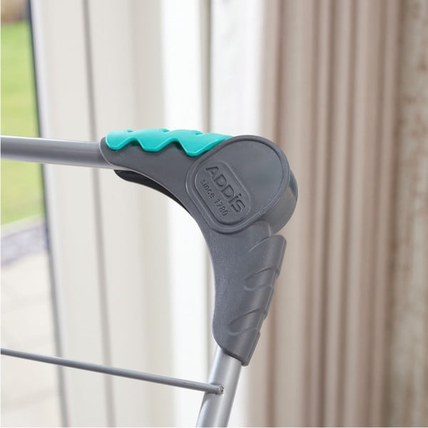 Kolmetasandiline hõbedane rõivakuivati - Addis-image-1