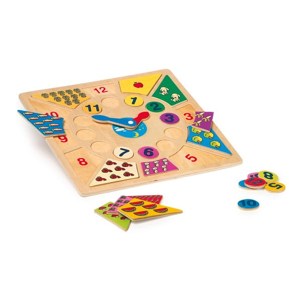 Ütle aega laste puidust harjutuskell - Legler-image-1