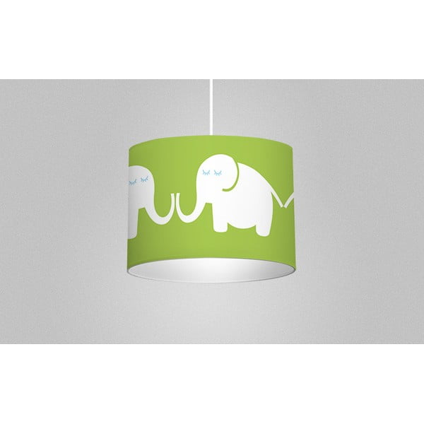 Svítidlo Elephants, zelené-image-2