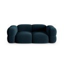  Tumesinine sametist diivan 210 cm Loretto – Cosmopolitan Design