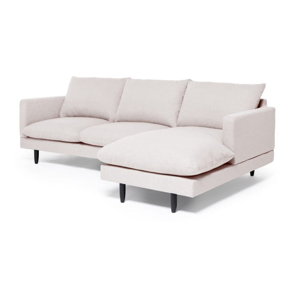 Světle béžová pohovka Vivonita Lovis, pravý roh-image-4