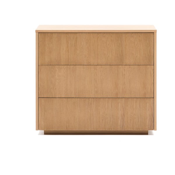 Tammespoonist kummut 90x79x50 cm Helvine - Kave Home