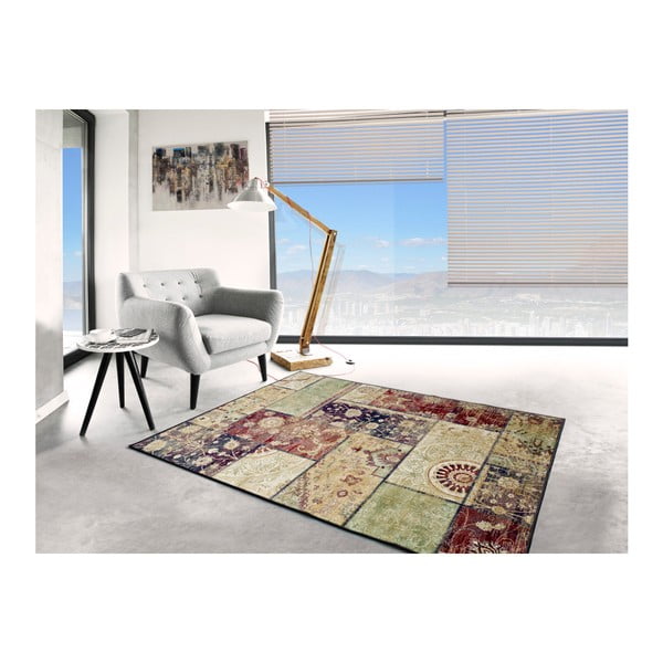 Viskoosist vaip Belga Ruudud, 140 x 200 cm - Universal-image-2