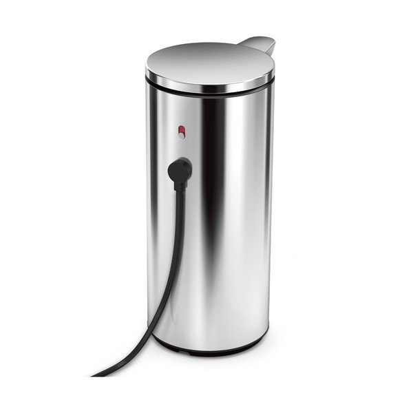Kontaktivaba terasest seebidosaator läikiva hõbedase värviga 266 ml - simplehuman-image-2