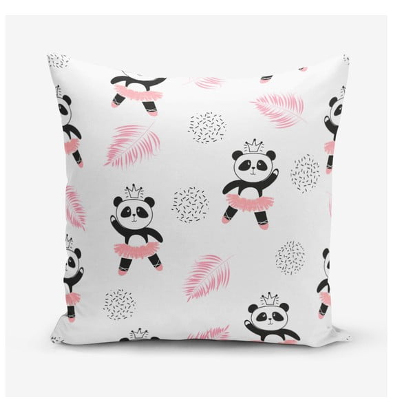 Panda padjaümbris puuvillase seguga, 45 x 45 cm Panda Child - Minimalist Cushion Covers