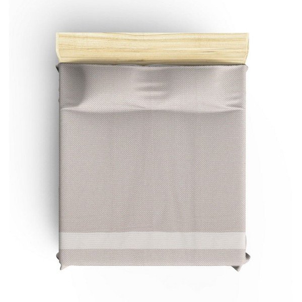 Beež puuvillane päevatekk Viaden Şeritli, 200 x 230 cm Seritli - Mijolnir-image-2