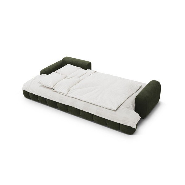  Roheline sametist lahtikäiv hoiuruumiga nurgadiivan (vasak nurk) Linz – Cosmopolitan Design-image-4