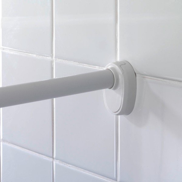 Hõbedast värvi konsool kumera kujuga dušikardina jaoks - Wenko-image-2