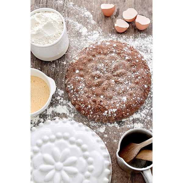 Valge keraamiline küpsetusvorm , ⌀ 27 cm Fattoria - Casafina-image-1