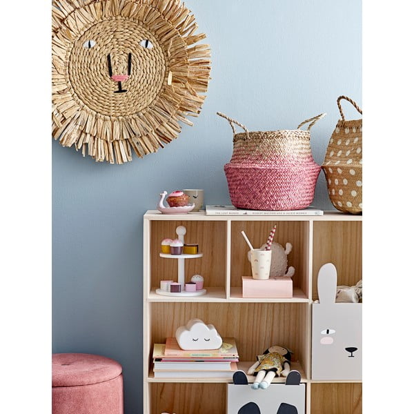 Laste täispuidust raamaturiiul pavlovnie 107x89 cm Calle - Bloomingville Mini-image-3