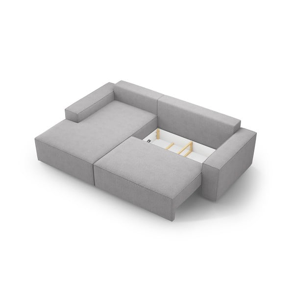 Helehall bukleekangast nurgadiivanvoodi (vasak nurk) Jodie - Micadoni Home-image-4