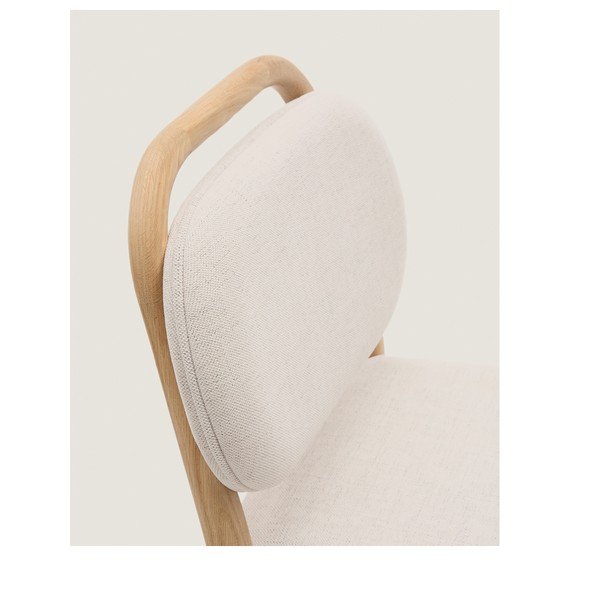 Beež baaritool (istme kõrgus 66 cm) Helda - Kave Home-image-3