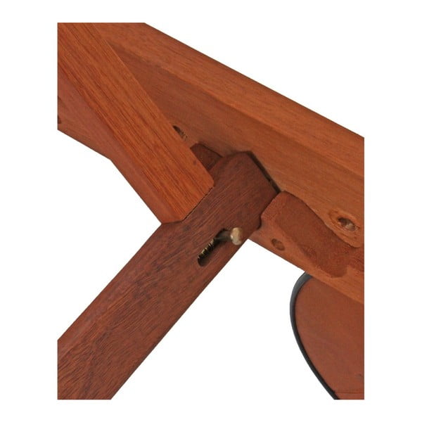 Palm Springs eukalüpti puidust kokkupandav aia lamamistool - Garden Pleasure-image-1