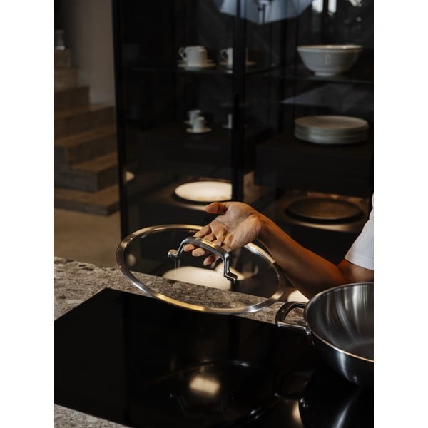 Roostevabast terasest wok-pann koos kaanega ø 30 cm Chili Ta - FABINI-image-4