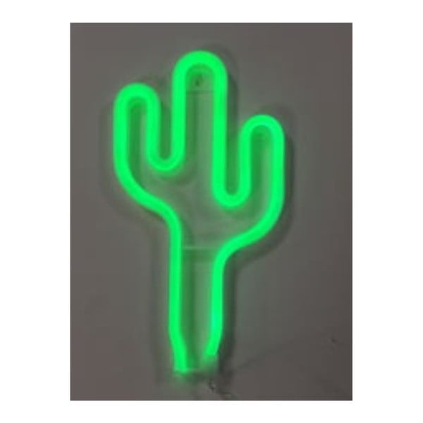 Světelná LED dekorace ve tvaru kaktusu Gift Republic Cactus