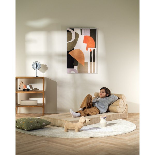 Helepruun velvetist laste kott-tool Flipster - Wigiwama-image-1