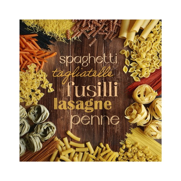 Klaasist maal 30x30 cm Pasta - Styler