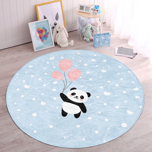 Helesinine laste vaip ø 80 cm Comfort - Mila Home-image-2