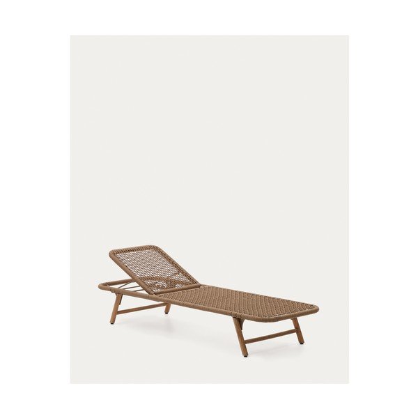 Pruun puidust-metallist aiatool Dandara - Kave Home-image-2