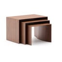 Pähklipuidu spoonist abilauad 3tk komplektis 40x60 cm Litto - Kave Home