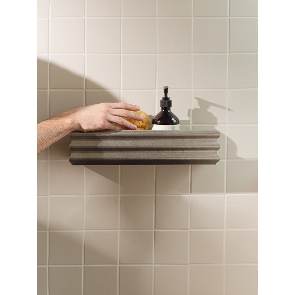 Seinale kinnitatav vannitoa riiul, roostevaba teras, hõbedane Olbi - noo.ma-image-2