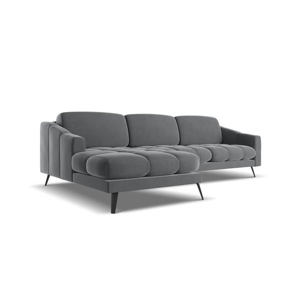 Hall sametist nurgadiivan (vasakpoolne nurk) Nalu - Makamii-image-3