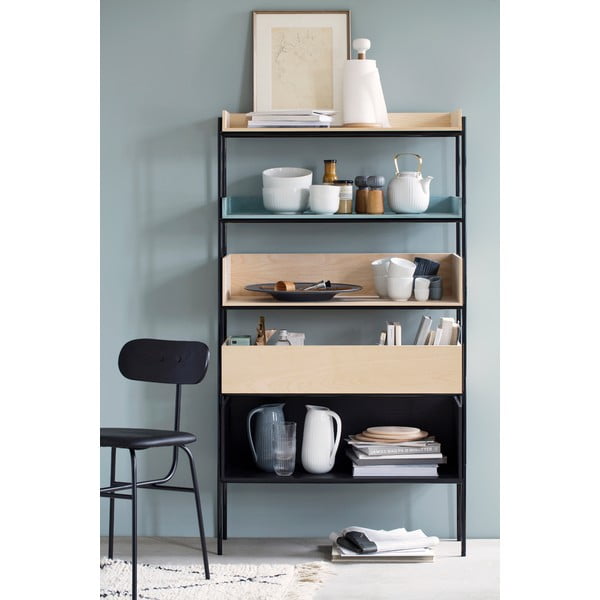 Valge/puiduvärvi puit majapidamispaberi stend ø 14 cm Hammershøi – Kähler Design-image-4