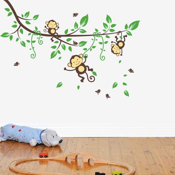 Seinakleebis Monkeys on Tree - Ambiance-image-4