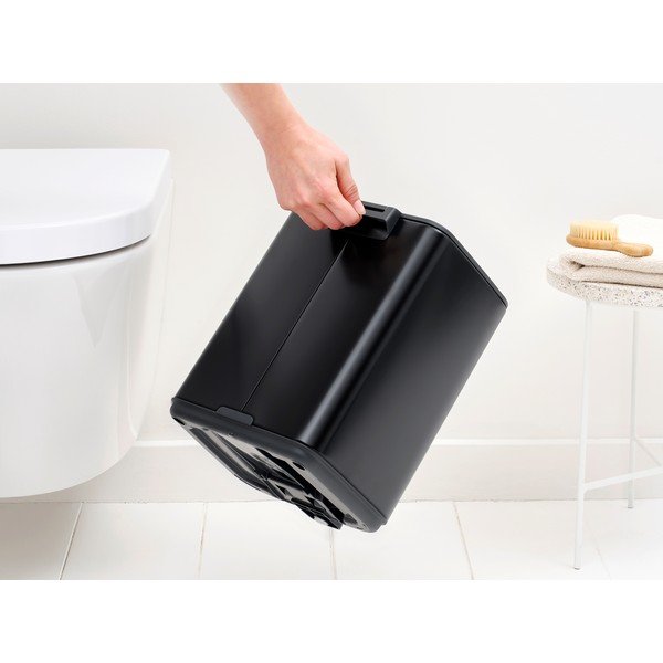 Matt must terasest prügikast 7 l Bo - Brabantia-image-2