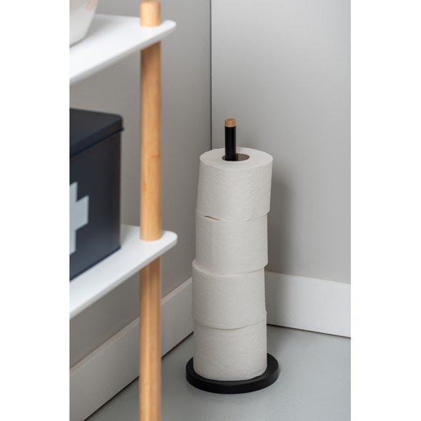 Metallist tualettpaberi statiiv Bamboo Accent - PT LIVING-image-1