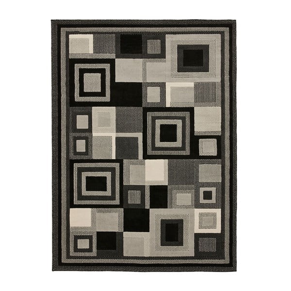 Černošedý koberec Think Rugs Hudson, 160 x 220 cm