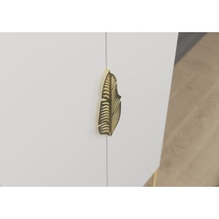 Valge riidekapp 80x160 cm Merlin - Skandica
