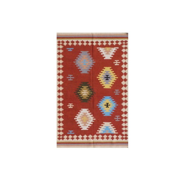 Vlněný koberec Bakero Kilim No. 735, 155x240 cm