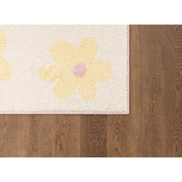 Kollane-elevandiluu värvi laste vaip 160x230 cm Dazzy Vanilla - FD-image-3