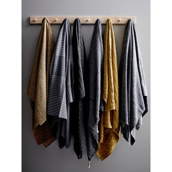 Šedý bavlněný pléd Södahl Alice, 130 x 170 cm-image-1