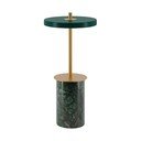 Roheline marmorist LED dimmerdatav lauavalgusti metallist lambivarjuga (kõrgus 25,5 cm) Asteria Move Mini - UMAGE