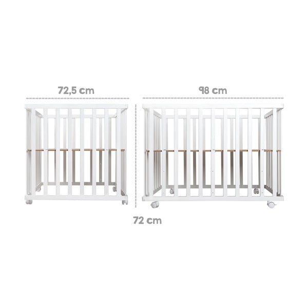 Valge mänguaed 100x75 cm Sternenzauber - Roba-image-3