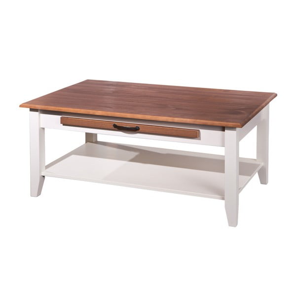 Konferenční stolek z masivního borovicového dřeva Interlink Cassala